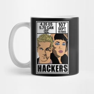 Hackers Comic Book Mug